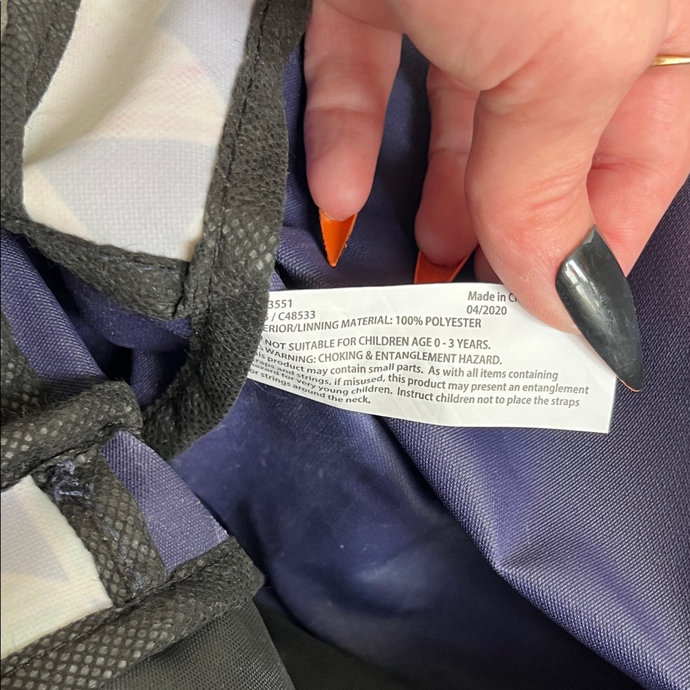 Source Unknown Geometric Multicolor Backpack - image 2